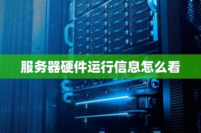 如何查看服務器硬件運行信息 信息系統(tǒng)運行維護服務的關鍵步驟